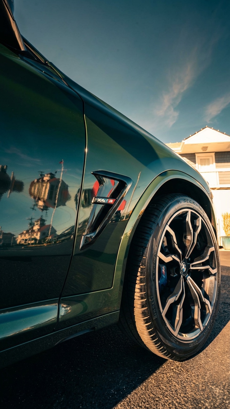 Finish detail on a vehicle customized by SB Auto Studio